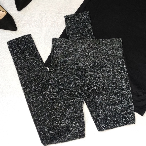 one 5 one Pants - NWOT High-Waist Glitter Leggings